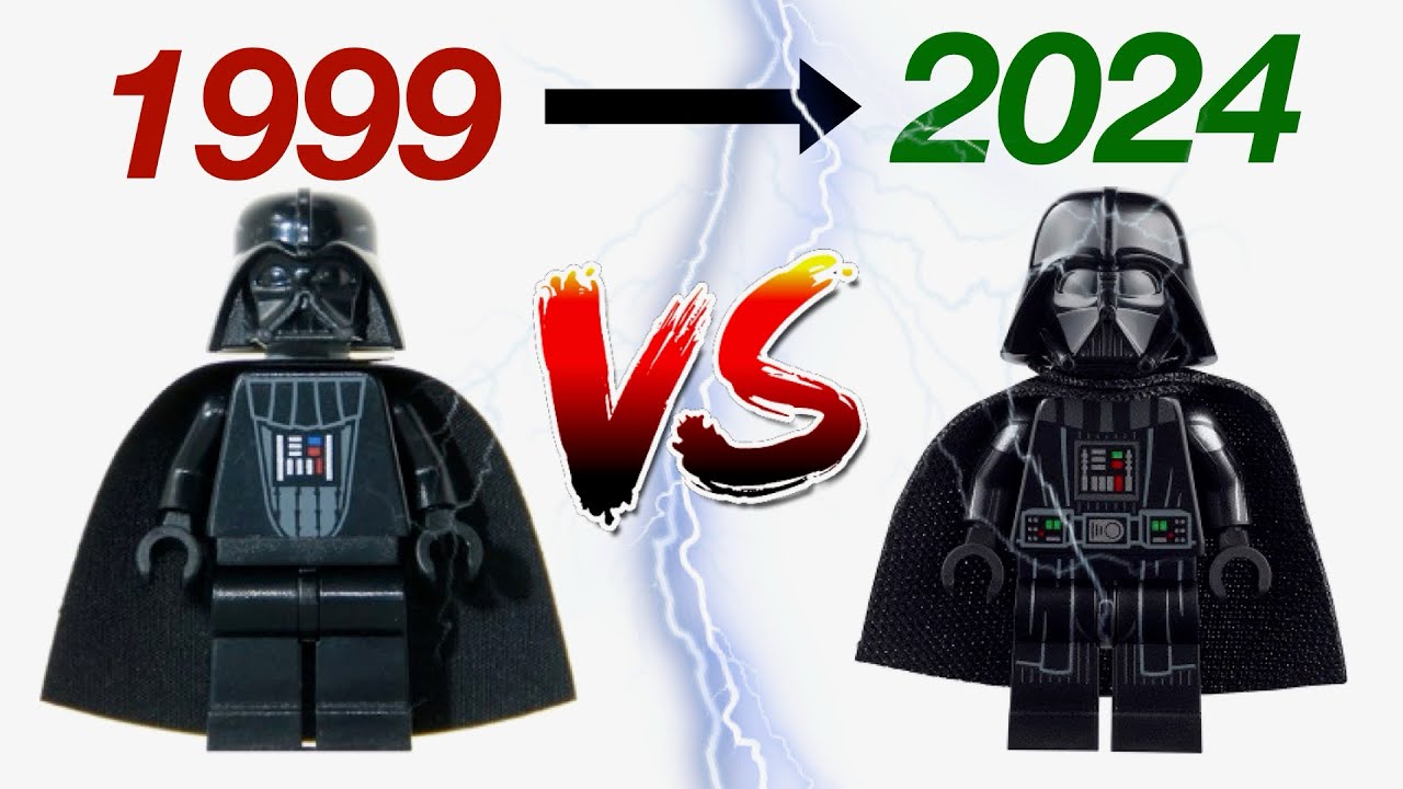 The evolution of LEGO Darth Vader: Comparing every LEGO Darth Vader Minifigure to date [1999-2024]