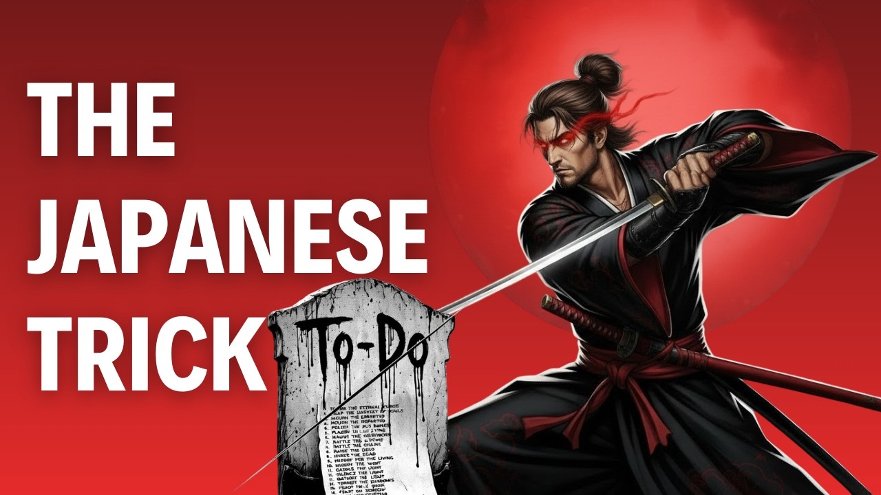 STOP PLANNING The Brutal Japanese Trick to Take Action Now