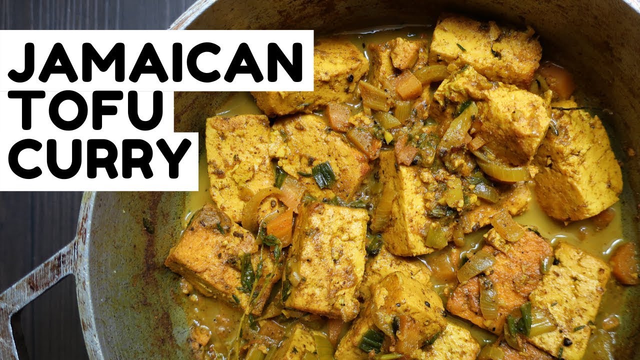 Jamaican Vegan Tofu Curry | VEGAN CURRY CHICKEN Recipe