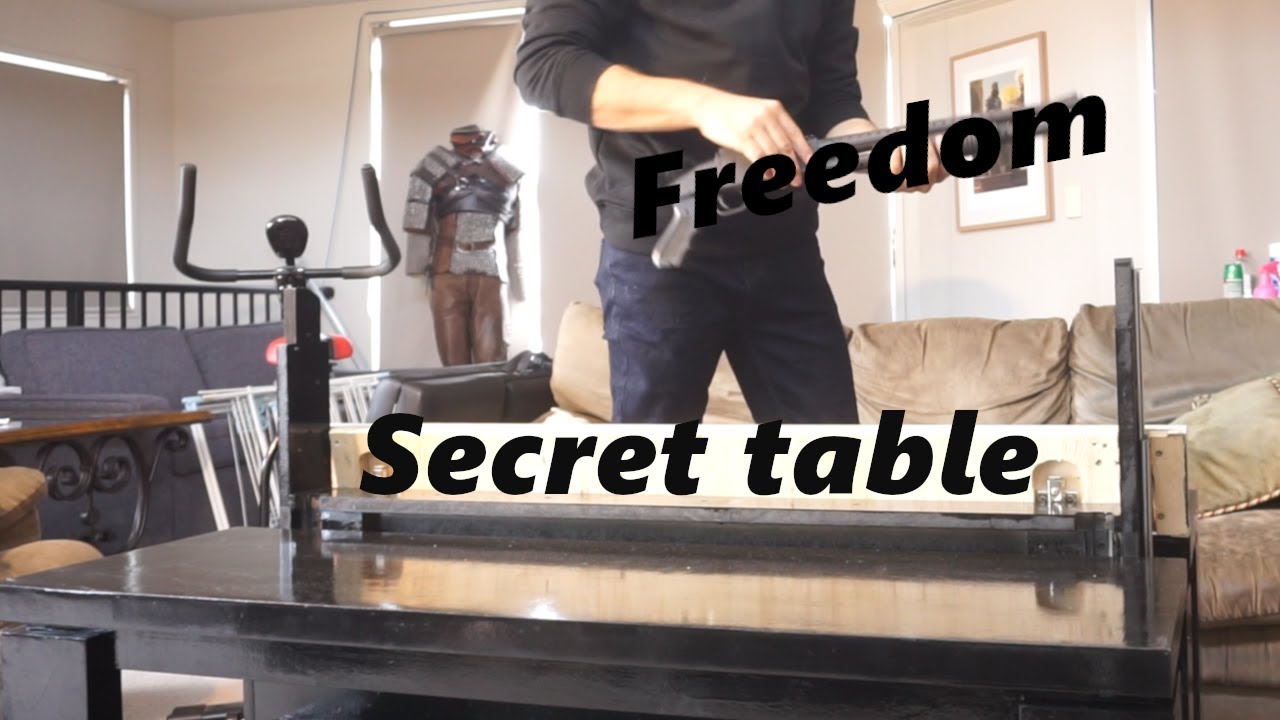 Gun Launching coffee table???