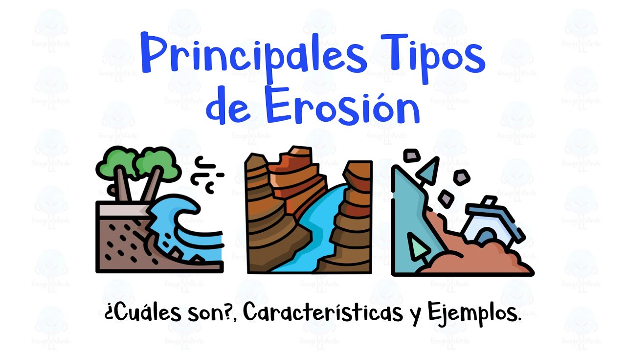 🌬 Principales Tipos de Erosi&oacute;n. 🏜 &iquest;Cu&aacute;les son?, Caracter&iacute;sticas y Ejemplos. - [F&aacute;cil y R&aacute;pido]
