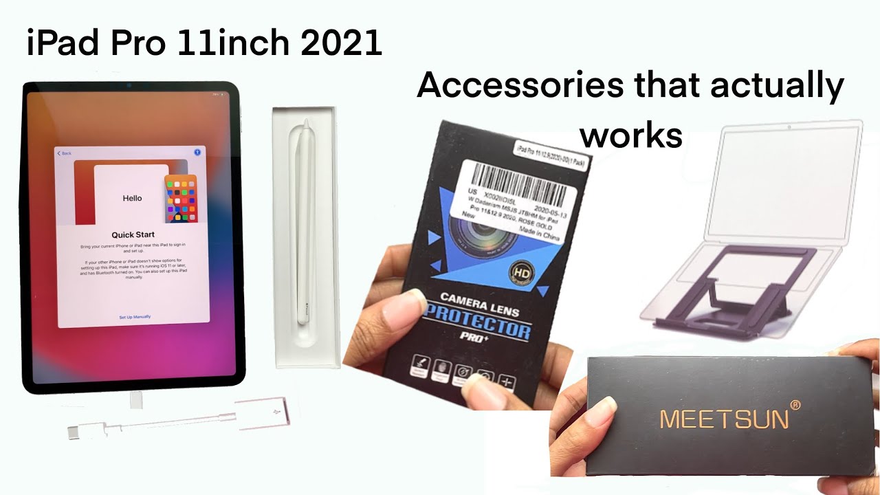 IPad Pro 2021 Generation 3 unboxing & accessories