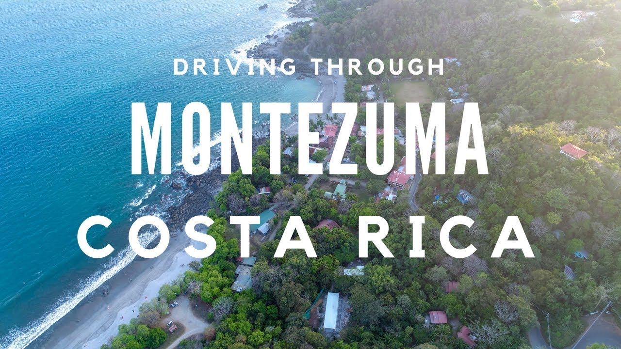 Driving around Montezuma Costa Rica