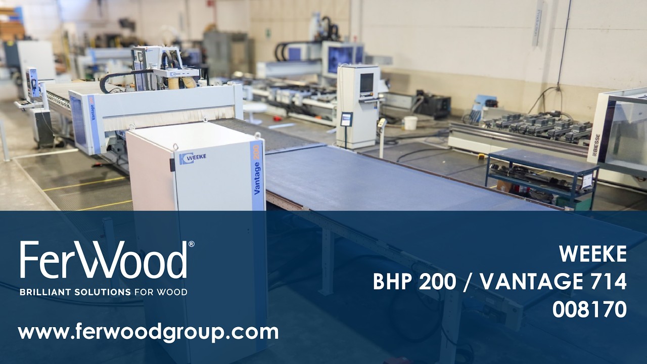 Centro di lavoro con piano NESTING - WEEKE - BHP 200 / VANTAGE 714 - Ferwood Group - 008170