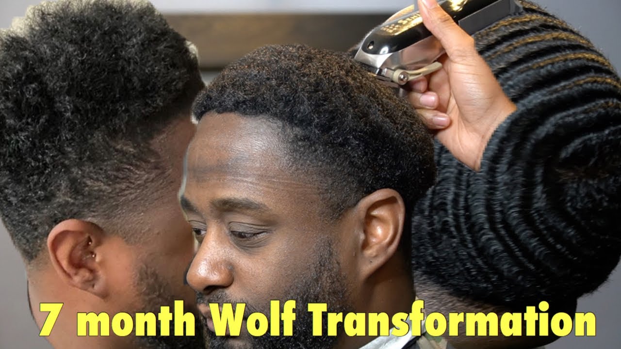 ОБЯЗАТЕЛЬНО К ПРОСМОТРУ!!! ПРЕОБРАЗОВАНИЕ СТРИЖКИ В КОНЦЕ 7 МЕСЯЦА 360 WAVE WOLF | КАК ПРЕВРАТИТЬ...
