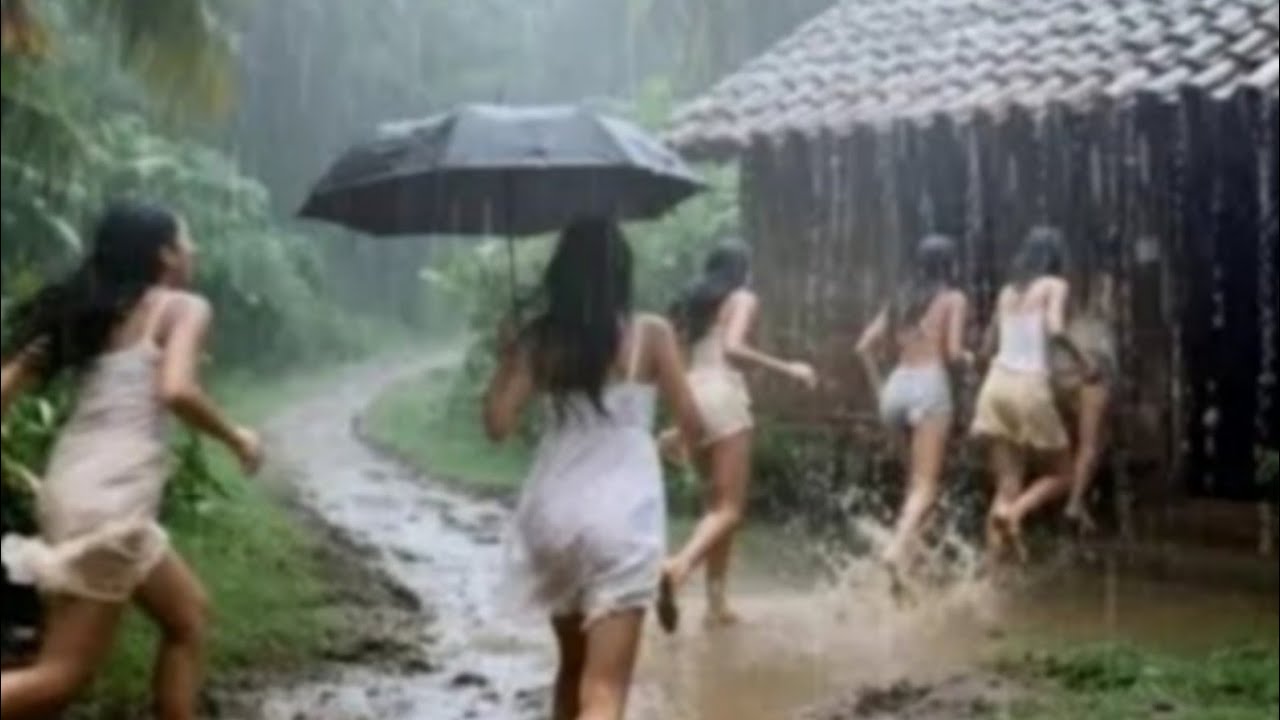 Nepali mountain village Life| Rainfall Day mountain people's Lifestyle in Rainy session Nepal