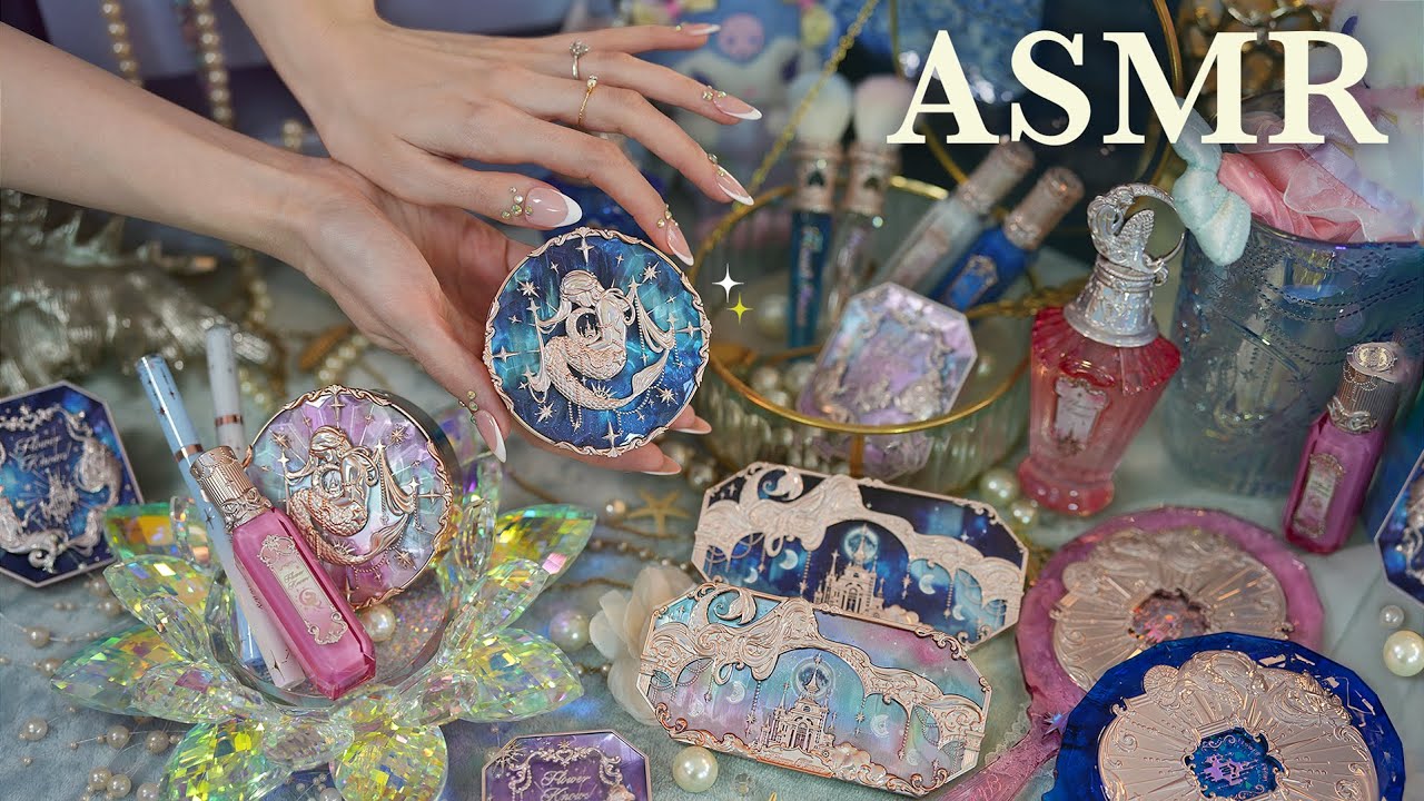 Unboxing the Most Enchanting Makeup Collection Ever?? ✨ (ASMR soft spoken) [4K]