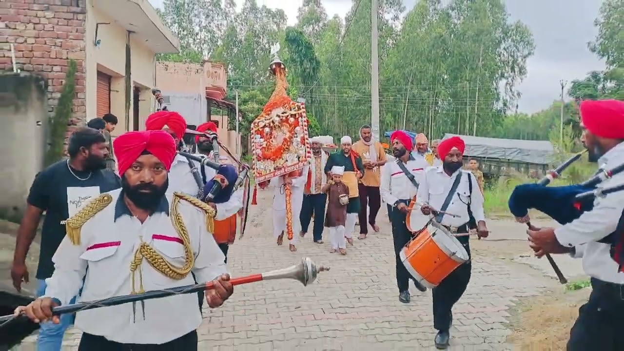 Durga bhajan mandli Dautpur Gillan  Mata Chintpurni mela 2025