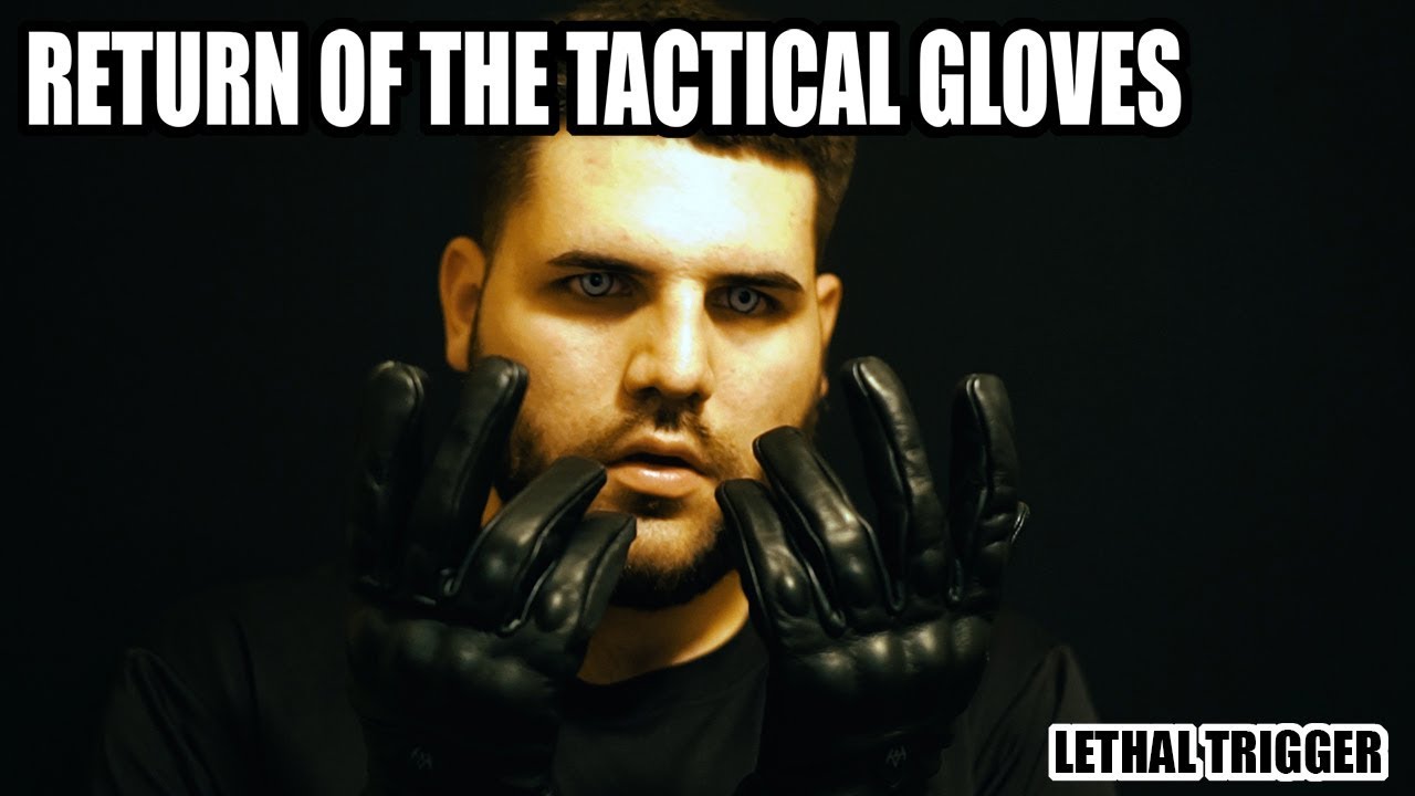 ASMR RETURN OF THE TACTICAL GLOVES : Leather Glove Sounds