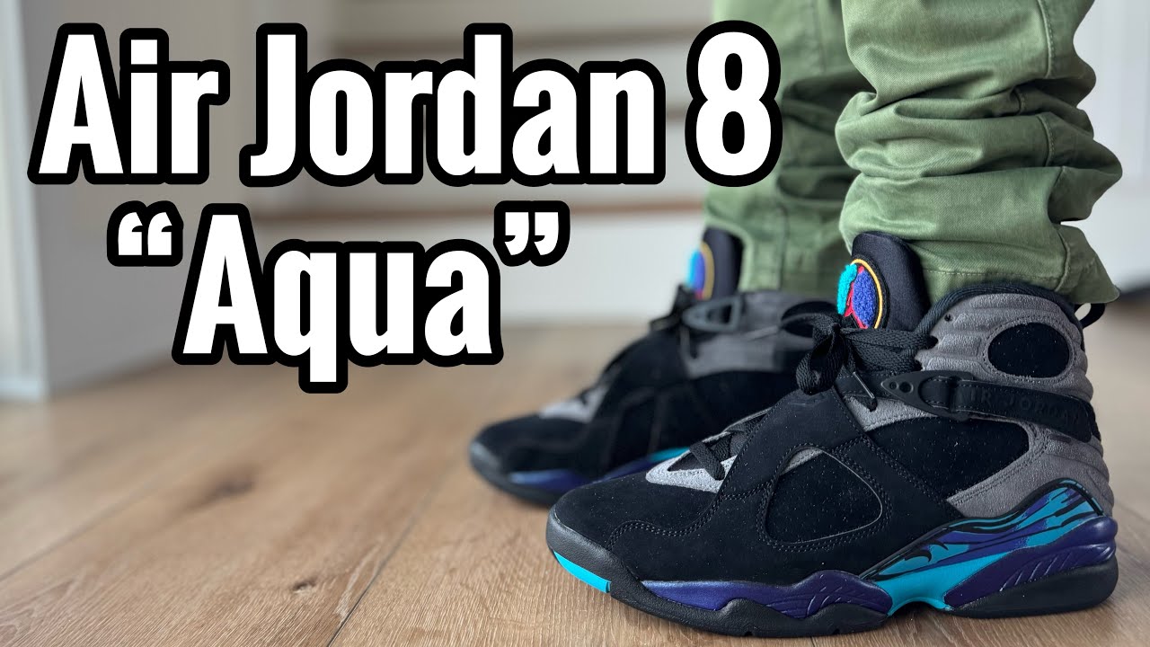 Air Jordan 8 “Aqua” 2025 Review & On Feet