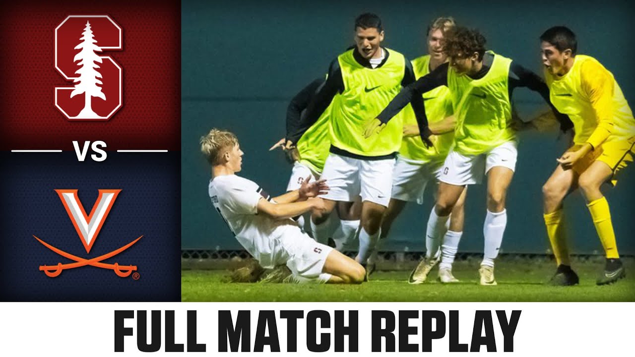 Stanford vs. Virginia Full Match Replay | 2024 ACC Men's Soccer