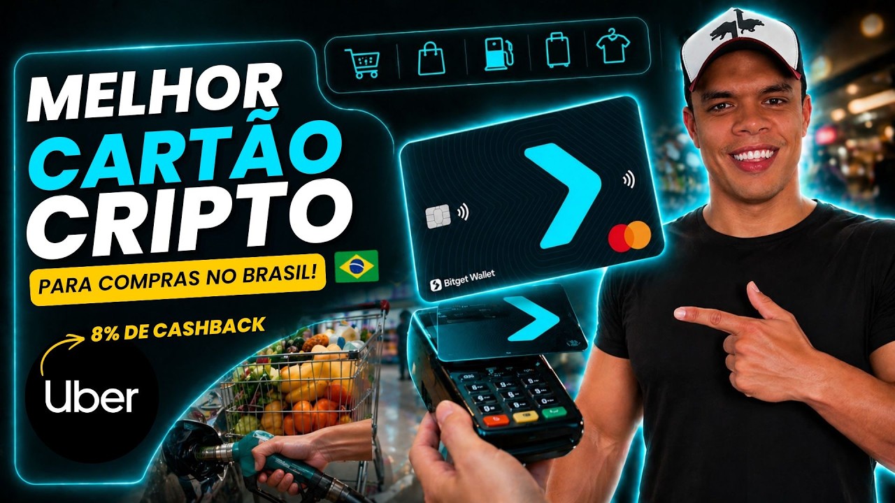 💳 MELHOR CART&Atilde;O CRIPTO PARA COMPRAS NO BRASIL 🇧🇷 Sem IOF + 8% cashback + 0 taxas em compras em BRL