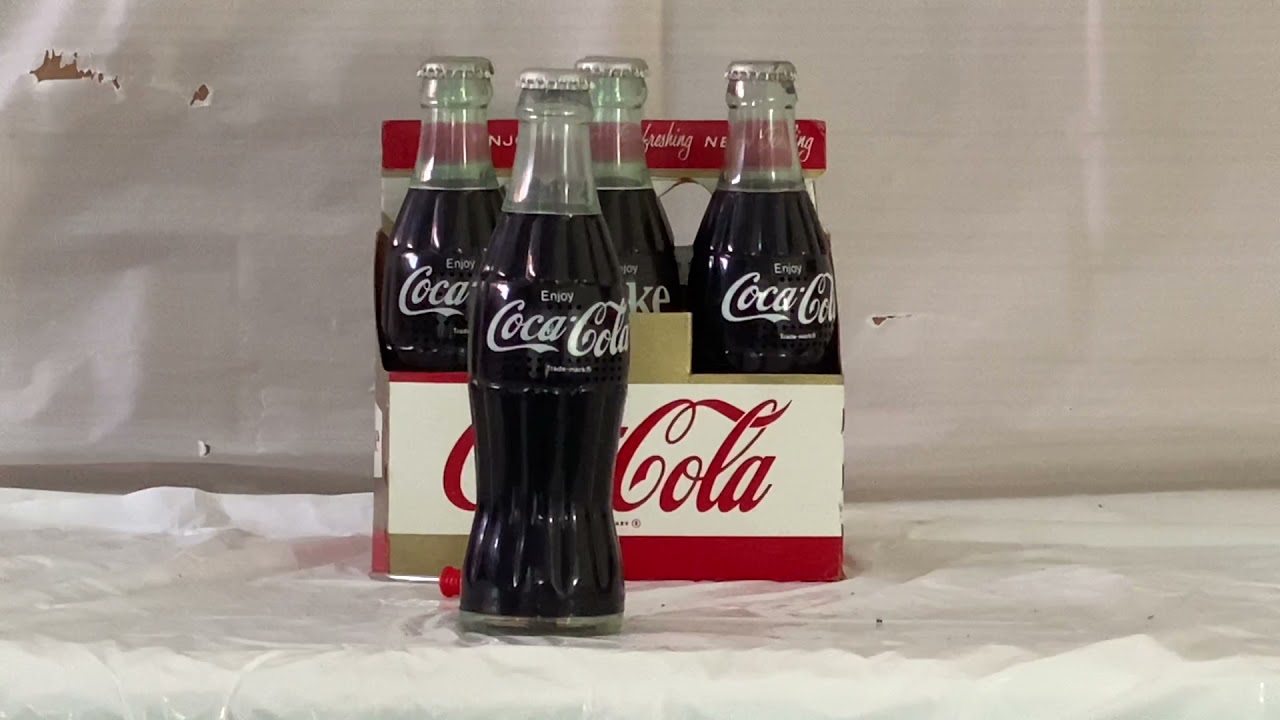Rare Six Pack of Coca Cola Bottle Radios