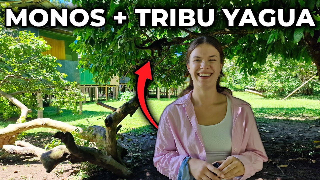 🇵🇪 IQUITOS SORPRENDE a MI NOVIA POLACA😱🐒 Isla de los Monos + Tribu Yagua