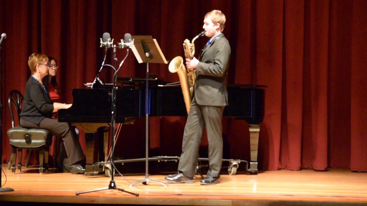 Sonata for Baritone Saxophone by Ronald Caravan