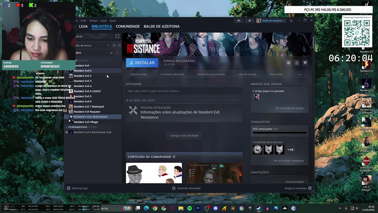 Resident Evil ZERO - !pix !setup !discord