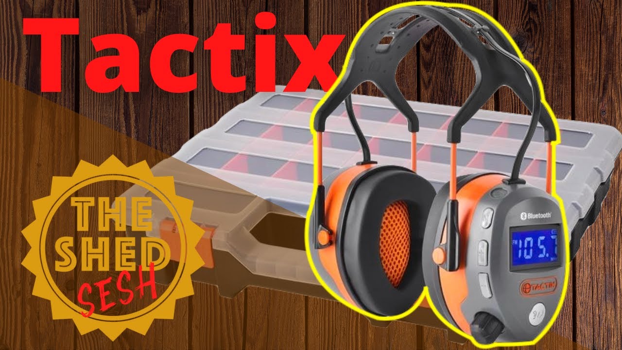 TACTIX bluetooth Earmuffs / Headphones Review | The Shed Sesh