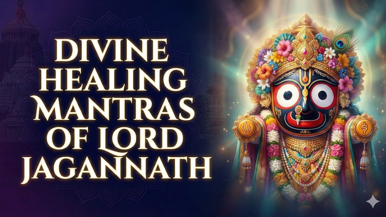 JAGANNATH DEV Divine Healing Mantras | Remove Disease, Pain & Negative Energy | Deep Peace