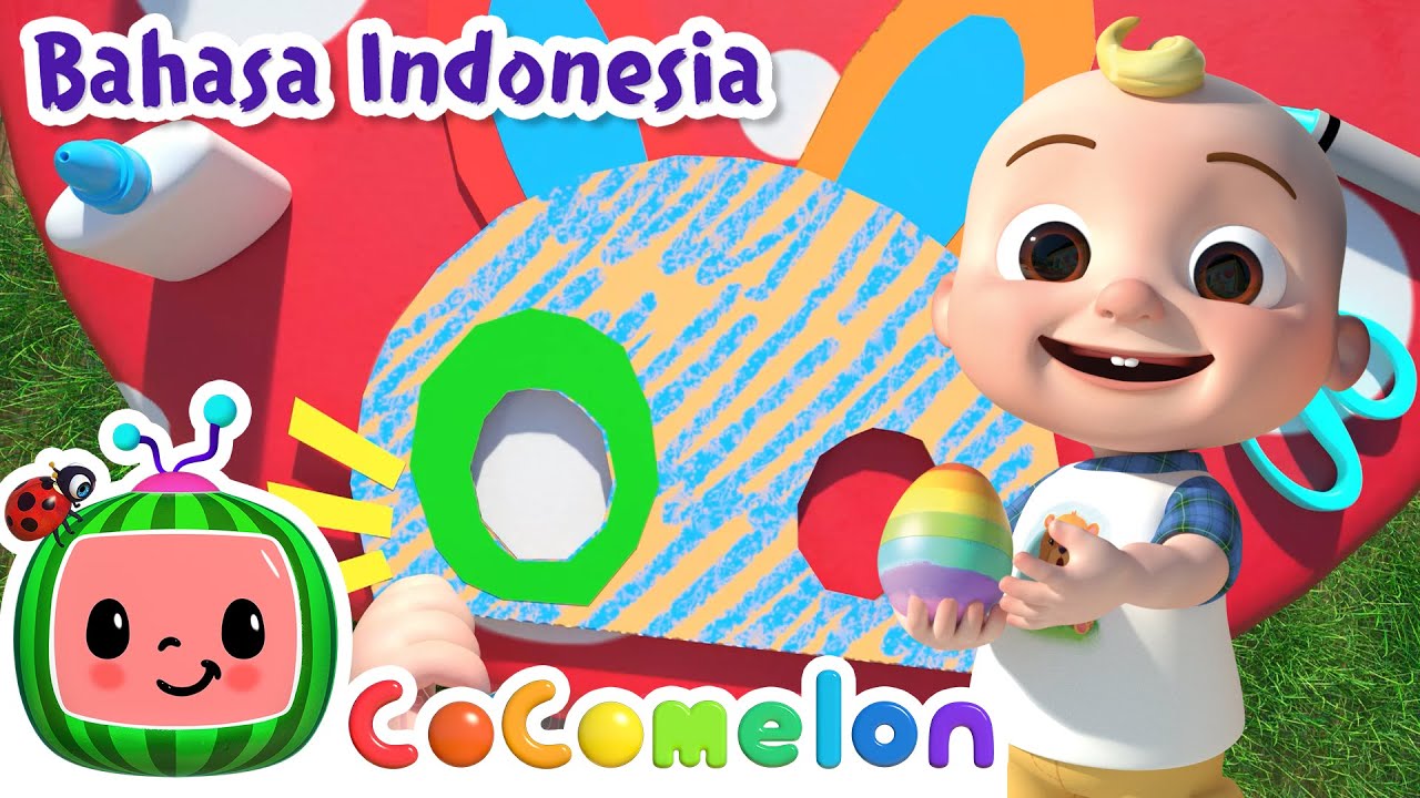 Merayakan Hari Paskah🐰🥚 | CoComelon Bahasa Indonesia - Lagu Anak Anak | Nursery Rhymes