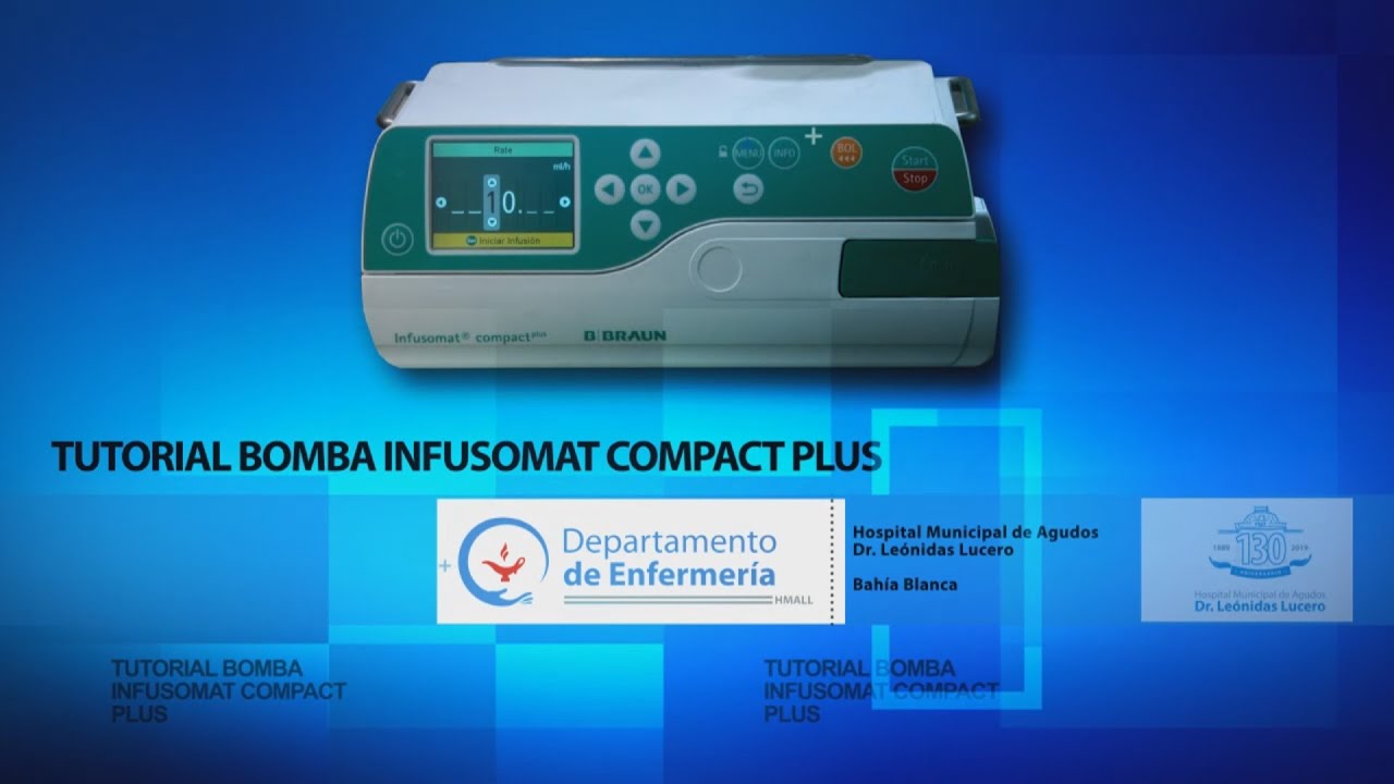 Tutorial Bomba Infusomat Compact Plus B Braun
