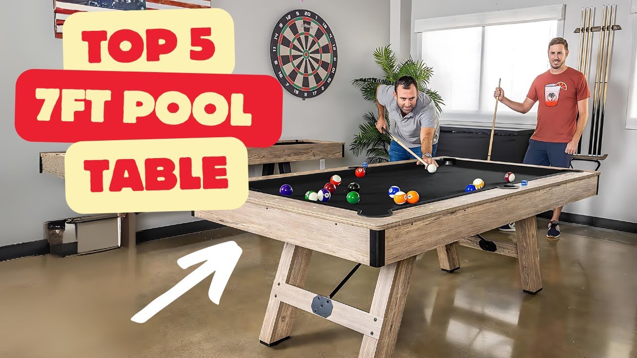 5 Best  7Ft Pool Tables for Every Budget (2024 Buyer's Guide)