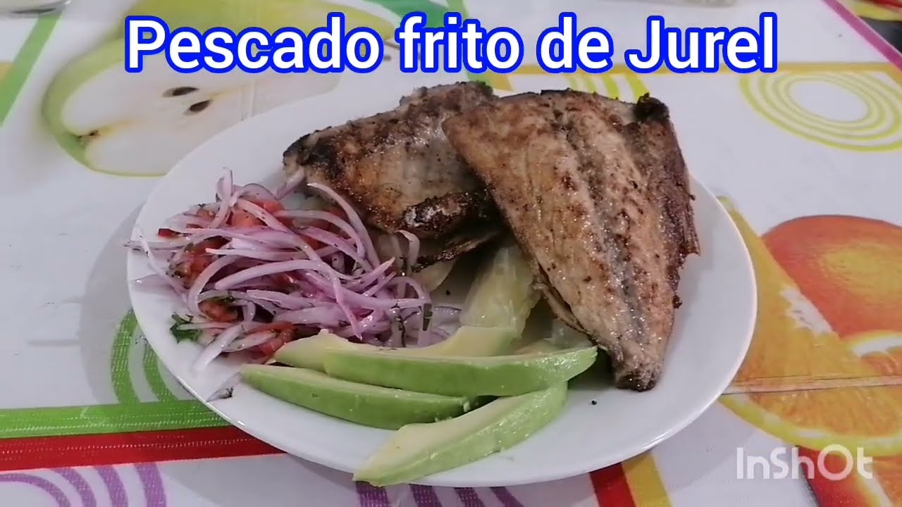 Pescado frito de jurel/receta fácil/nutritivo/cocina agusto