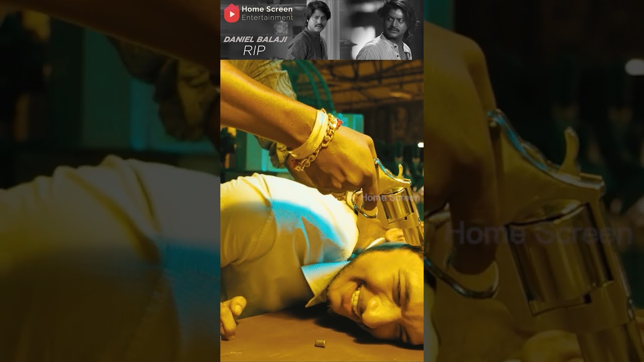 RIP Daniel Balaji! - Cinema will miss you! #ripdanielbalaji #vairajavai #danielbalaji #shorts