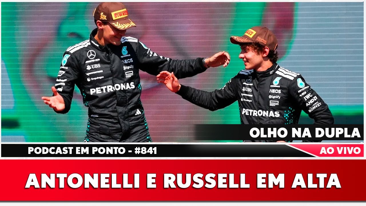 Sem preocupações, Russell e Antonelli não temem mudanças da Fórmula 1 | EM PONTO #841