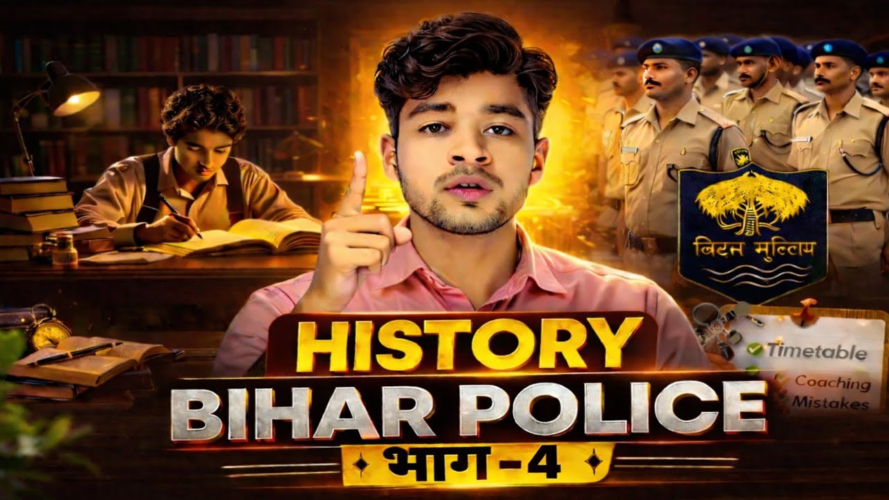 Bihar Police 2026 History Syllabus Explained | भाग 4 | Complete Preparation