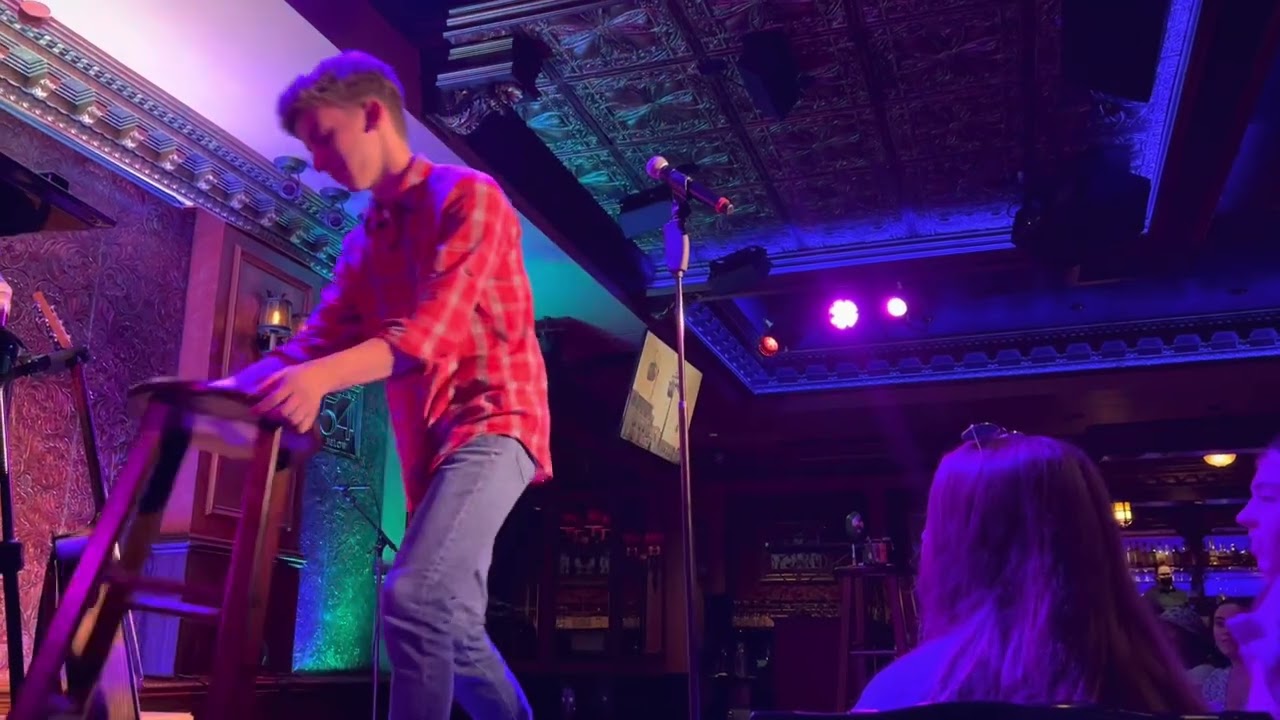 Andrew Barth Feldman Sings a Song About Figment at Park Map at 54 Below