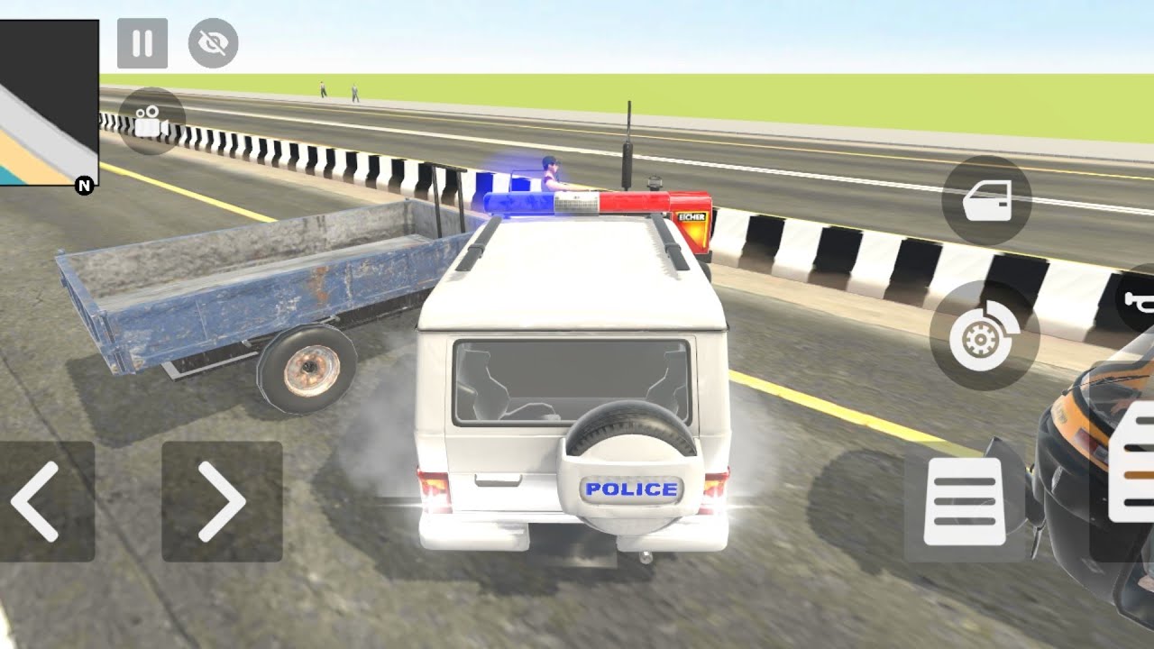 Police Car Bike S11 Auto collect police car Bolore Cm desert bike gem Simulator Modified Franklin