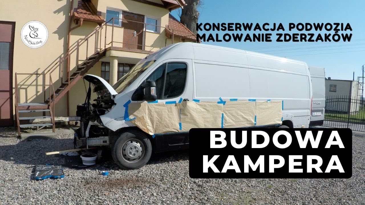 #4 Budowa Kamera. Konserwacja podwozia, malowanie zderzaków