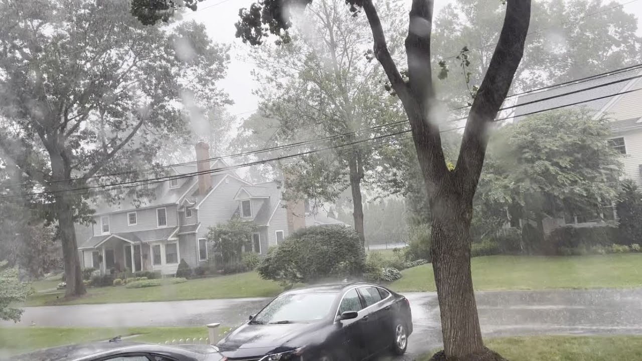 Strong Thunderstorms with Gusty Winds - Pompton Plains, NJ July 3, 2025