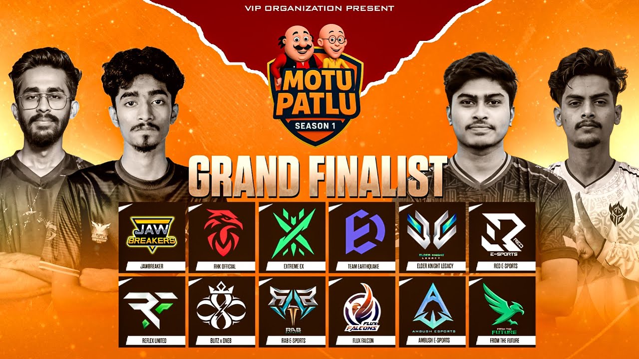 [🔴LIVE]  MOTU PATLU SEASON 1 | GRAND FINAL ft.​ @RedHawksOfficials, @JB.FREAK22