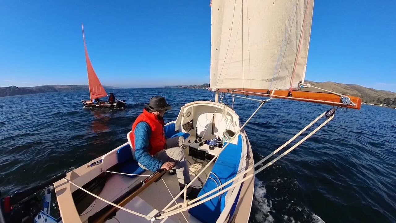 SCAMP Wildflower and Friendship Jimmy Skiff II 2025 in Tomales Bay