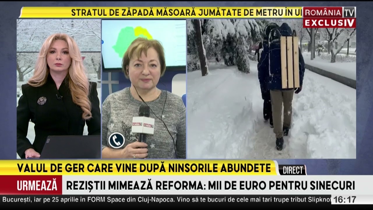 Prognoza meteo. Vremea se schimbă radical, maxime de p&acirc;nă la 14 grade după valul de ninsori
