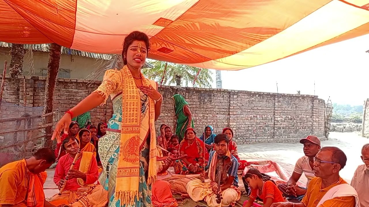 রামায়ণ গান। শক্তি শেল পালার অংশ বিশেষ। শিল্পী ঃপিংকি মন্ডল। 