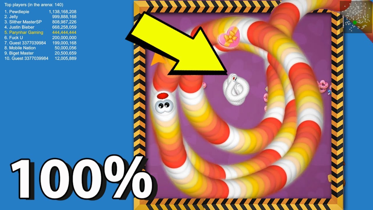 Worms Zone Map Control 108%