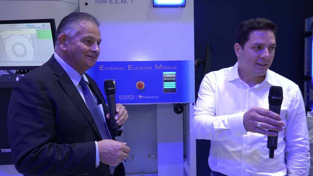 Essegi demonstrate the first integrated component counter