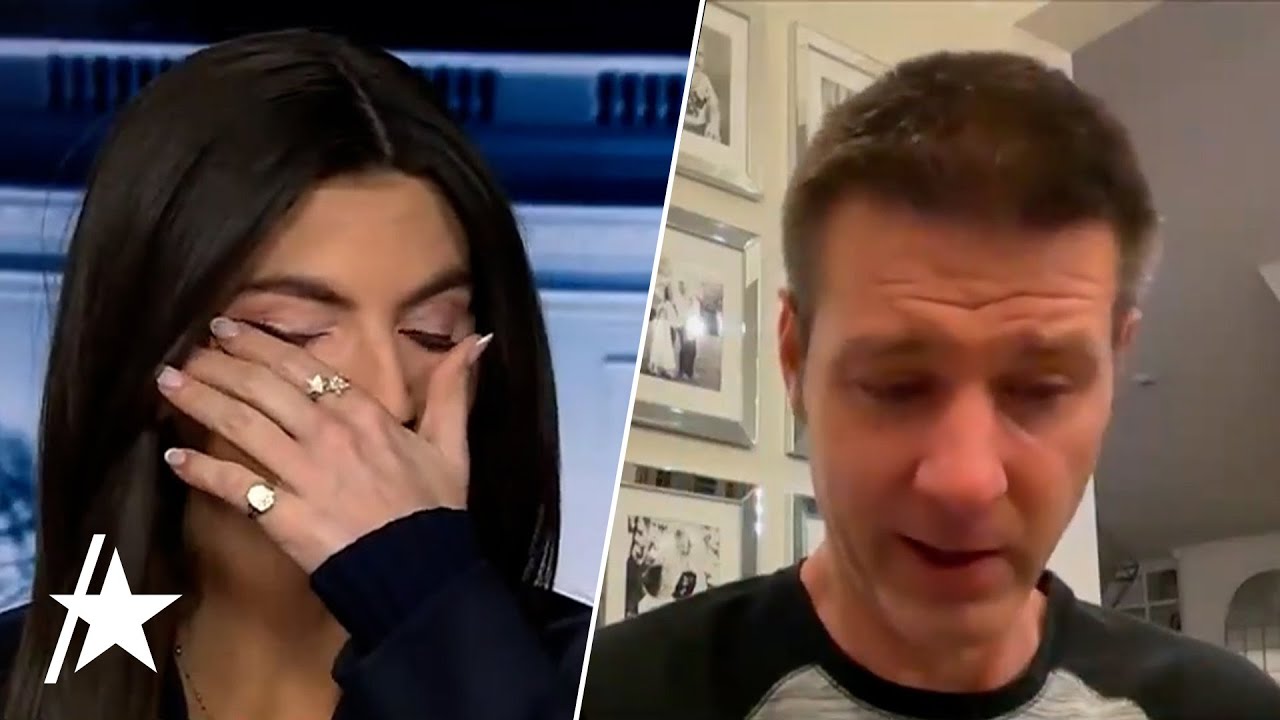 CNN’s Kaitlan Collins Cries On Air w/ Man Who Lost Wife & Daughter In American Airlines Crash