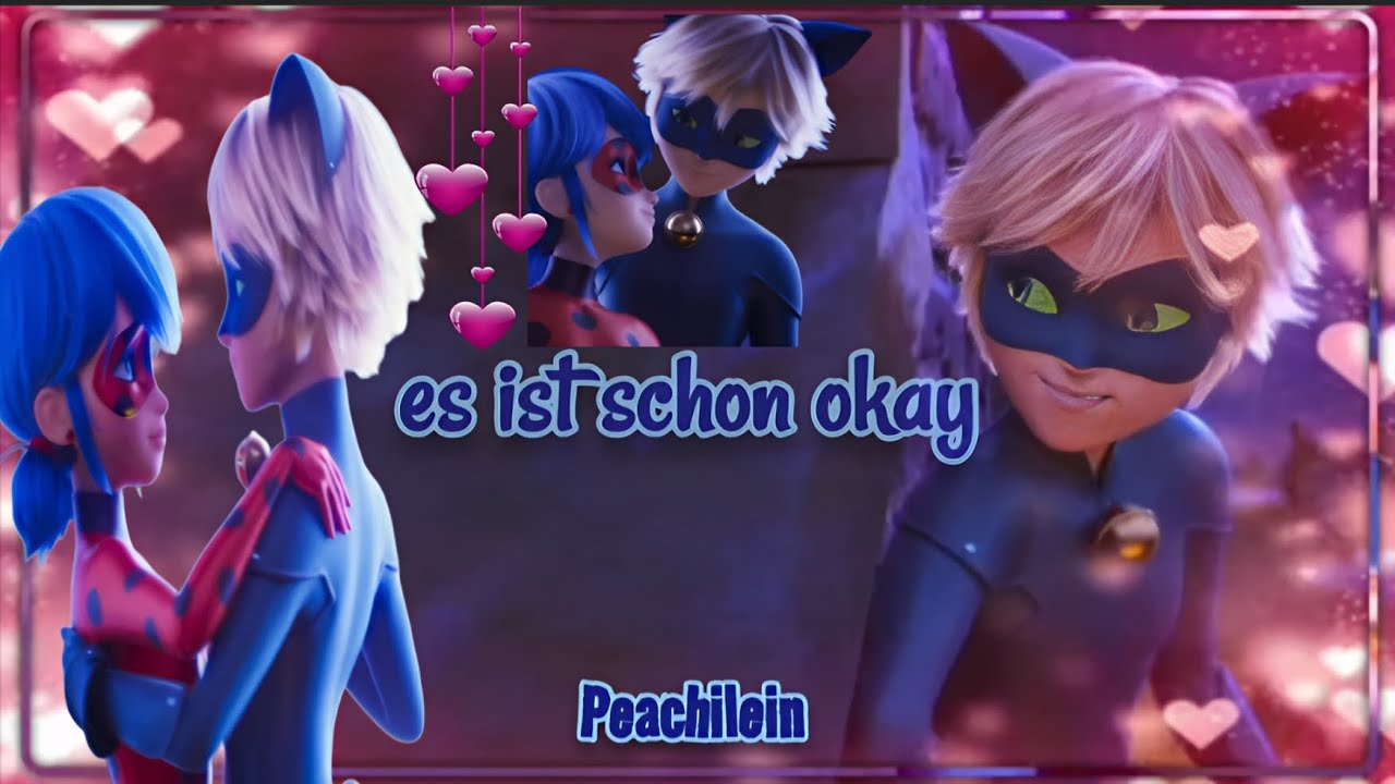 Miraculous Cat Noir & Ladybug verreint AI-Song von Peachilein ❤️ Fanmade Musik Video 🎶
