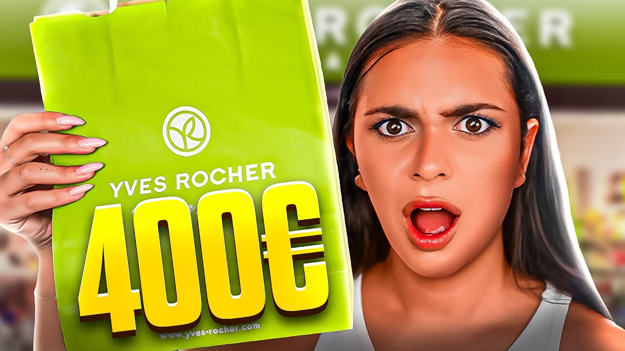 400€ CHEZ YVES ROCHER, je teste leur makeup 🤯