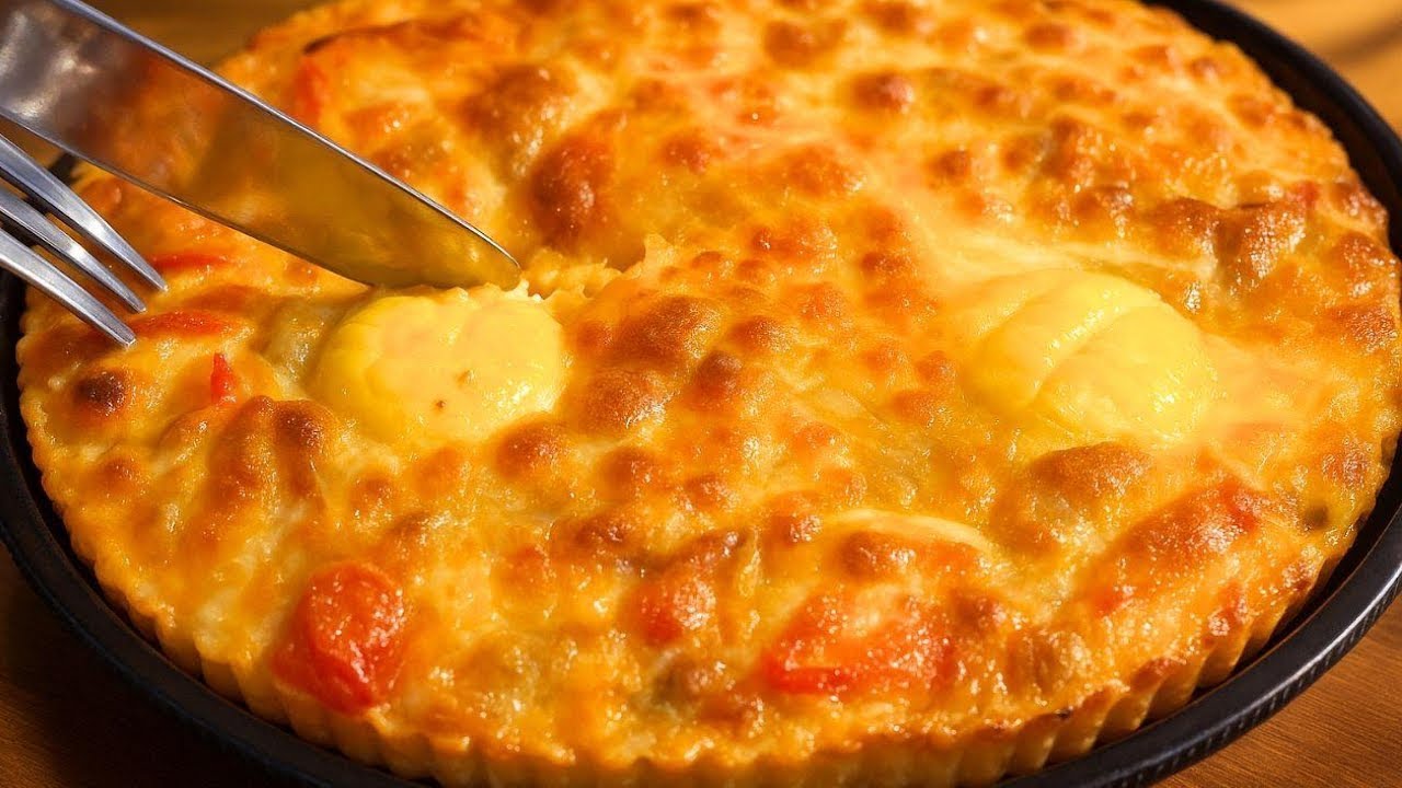 1 Potato 2 eggs! Quick Recipe Perfect for Breakfast! Simple and Delicious Recipe