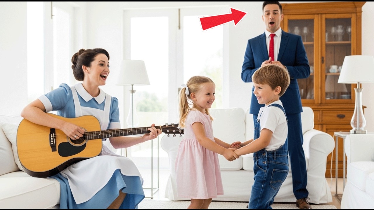A MILLIONAIRE ARRIVES HOME TIRED AND IS SURPRISED TO SEE HIS DAUGHTER PLAYING WITH THE EMPLOYEE’S SO