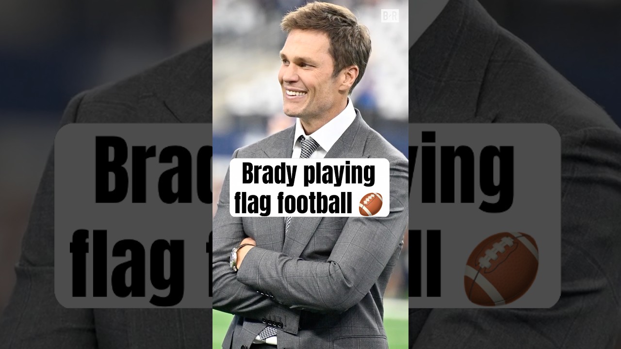 Tom Brady joining a flag football tourney 👀