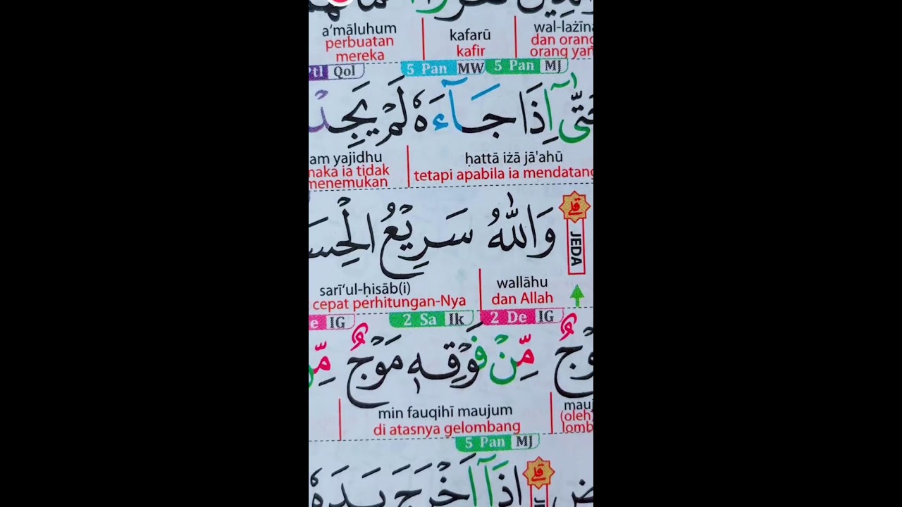 BELAJAR MEMBACA QUR'AN SETIAP HARI 25 FEBRUARI 2026