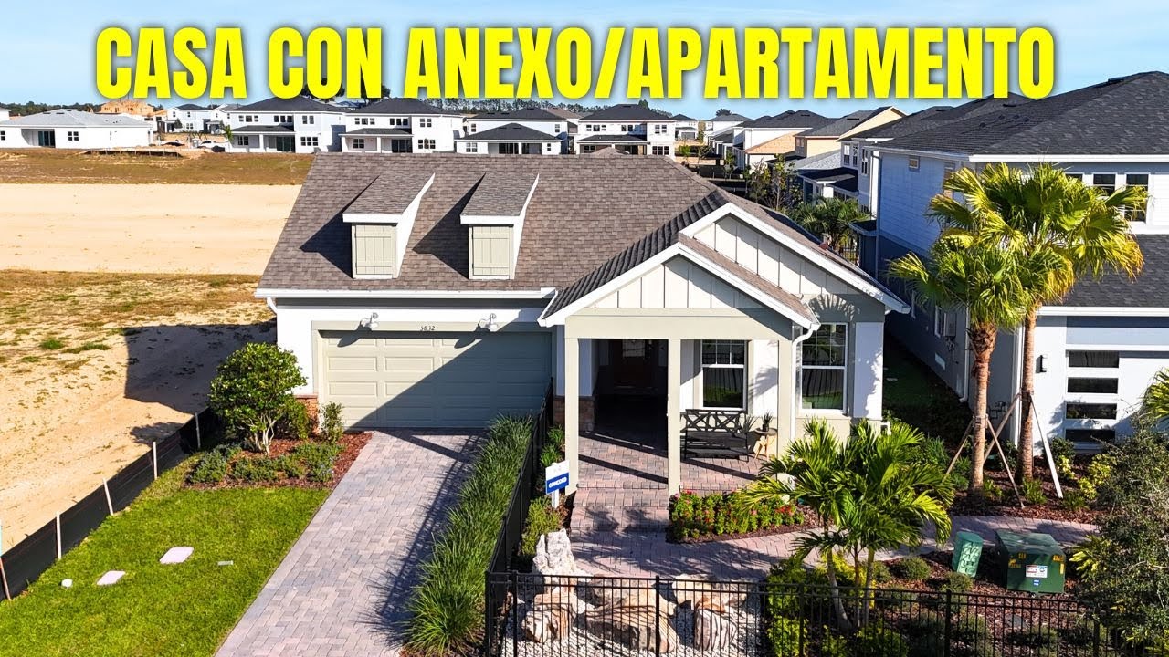 Bella Nueva Casa en Orlando Florida area de Clermont con Anexo/Apartamento
