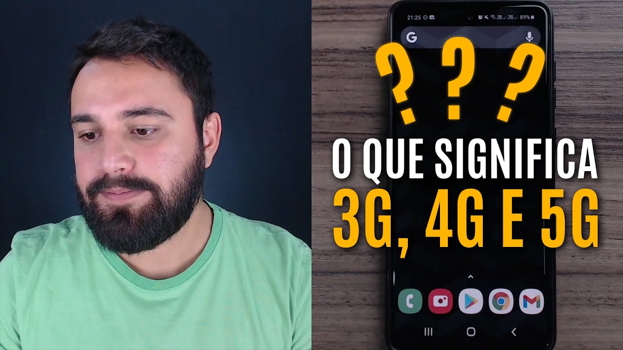 O QUE SIGNIFICA 3G, 4G E 5G?