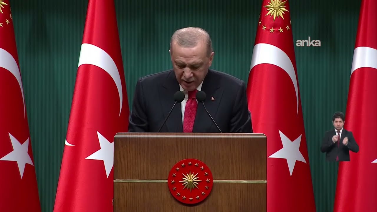 Cumhurbaşkanı Erdoğan, Kabine Toplantısı'nın ardından açıklama yaptı