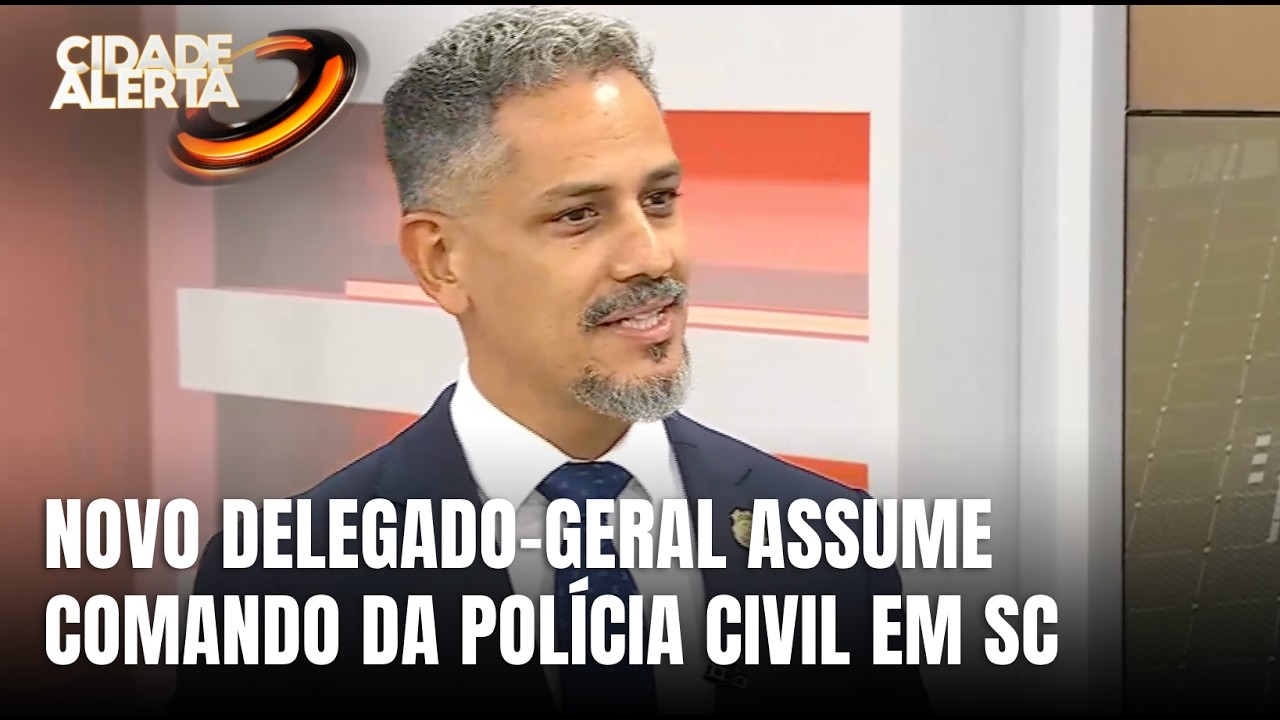 Marcelo Sampaio Nogueira assume como novo delegado-geral em SC